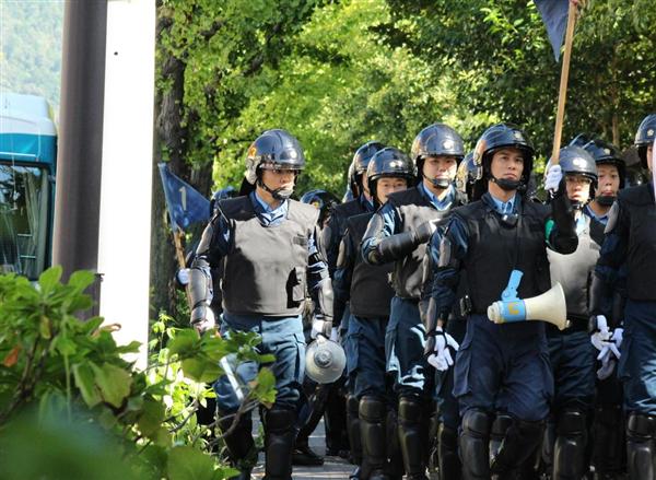 police raid kumano dormitory kyoto university chukaku-ha zengakuren